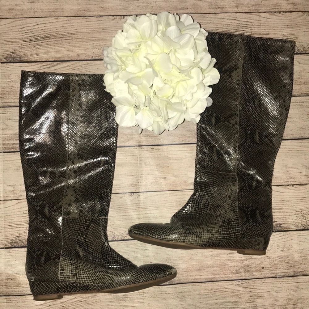 Loeffler Randall Matilde Snakeskin Boot